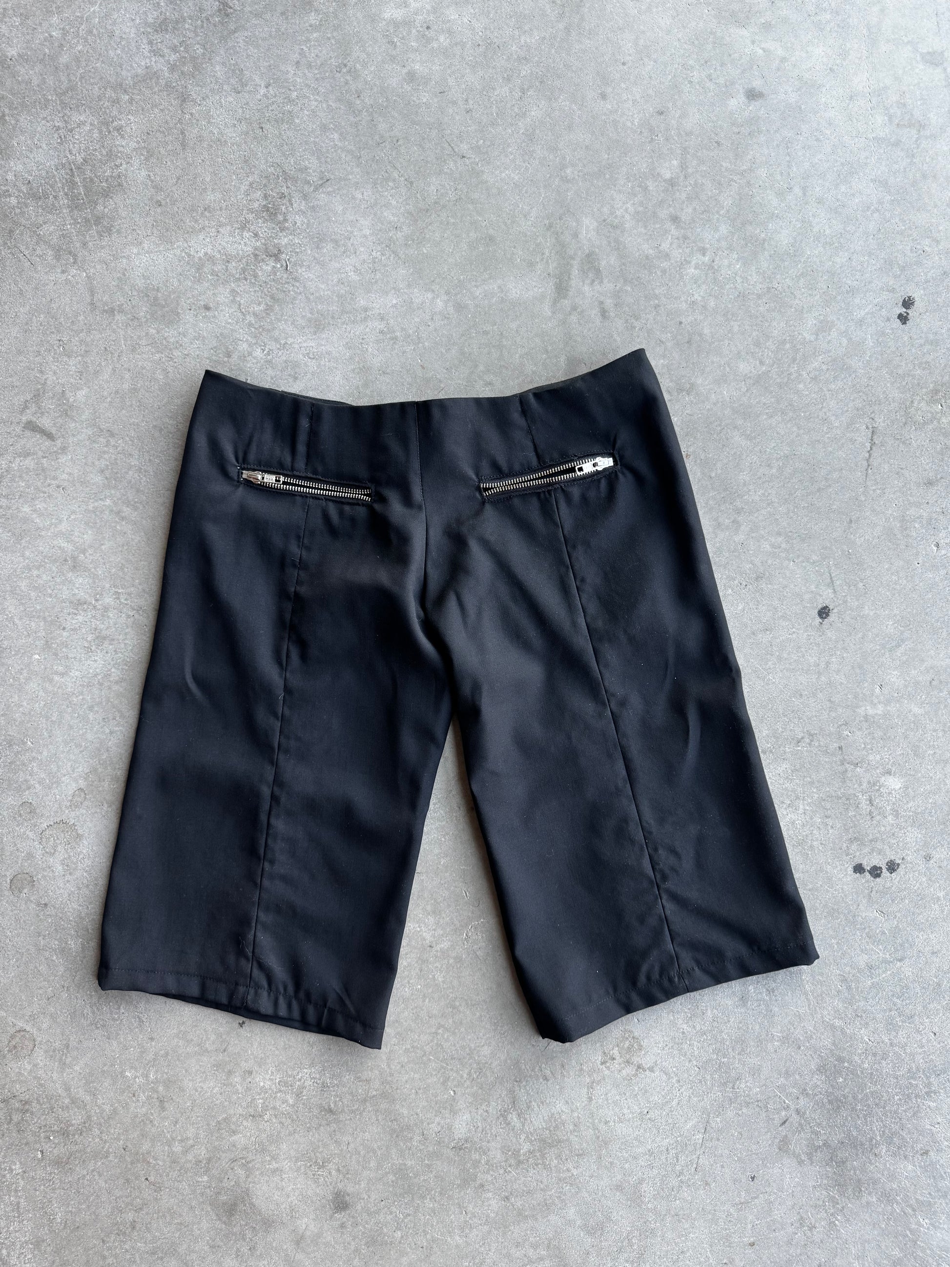 Paneled Trouser Short