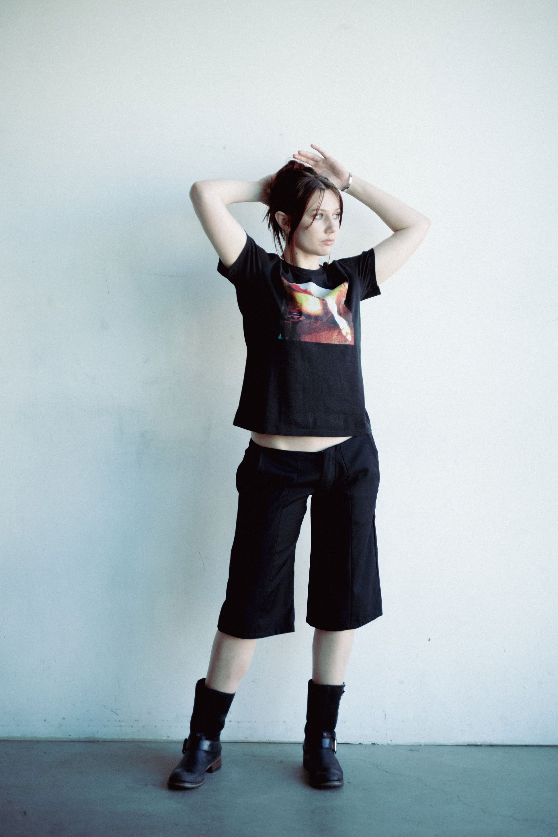 Paneled Trouser Short