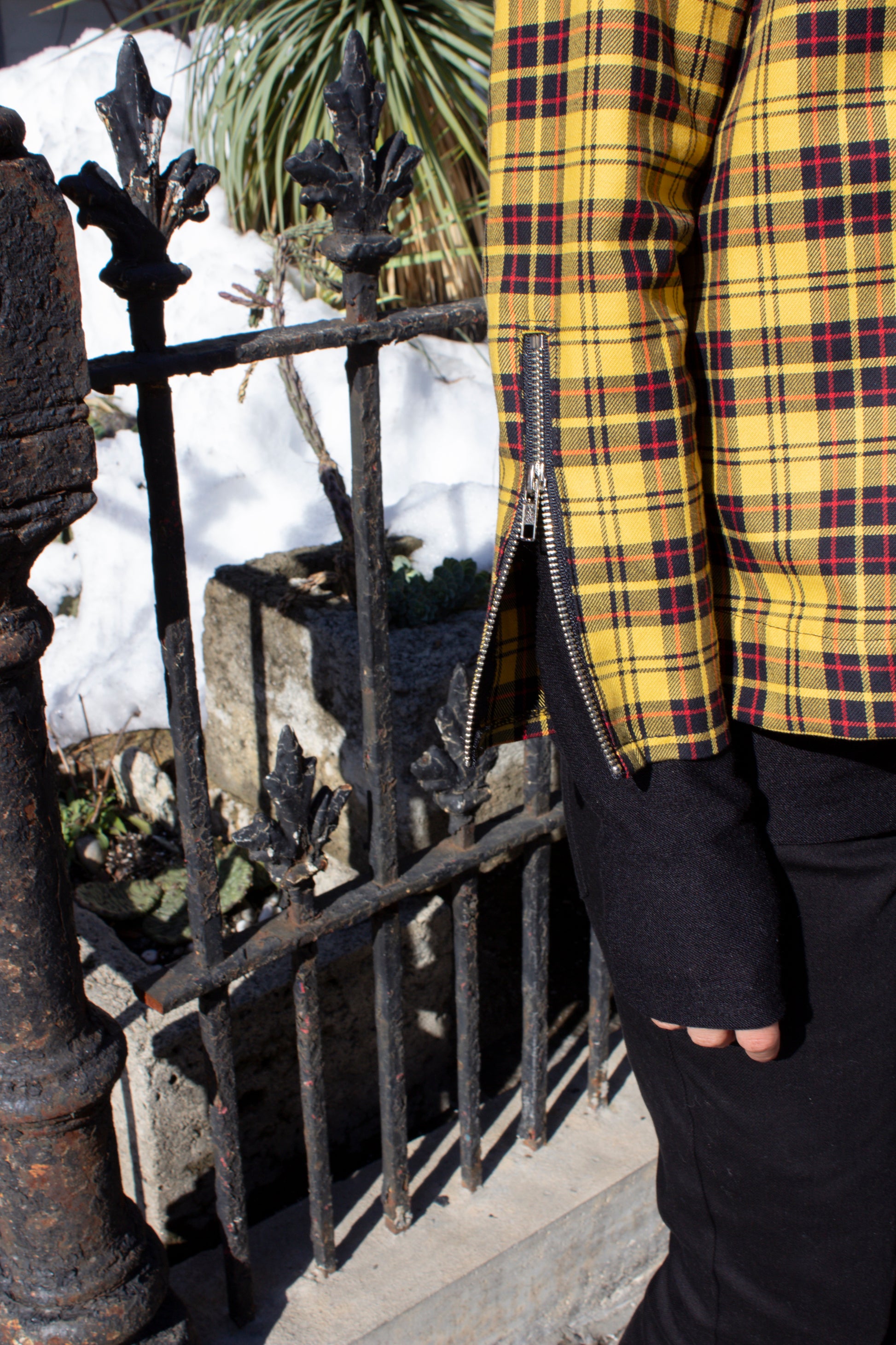 Yellow Tartan Jacket