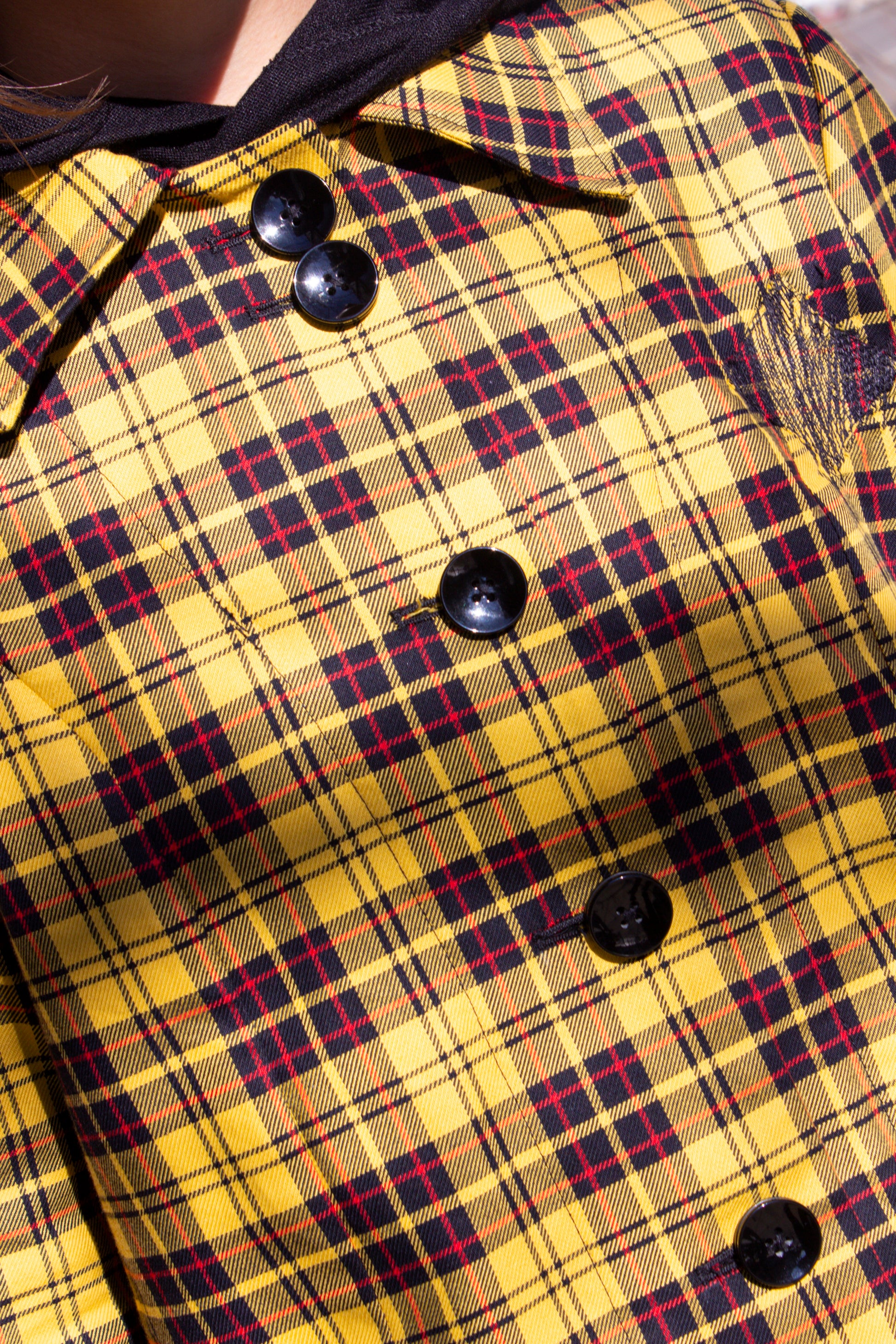 Yellow Tartan Jacket