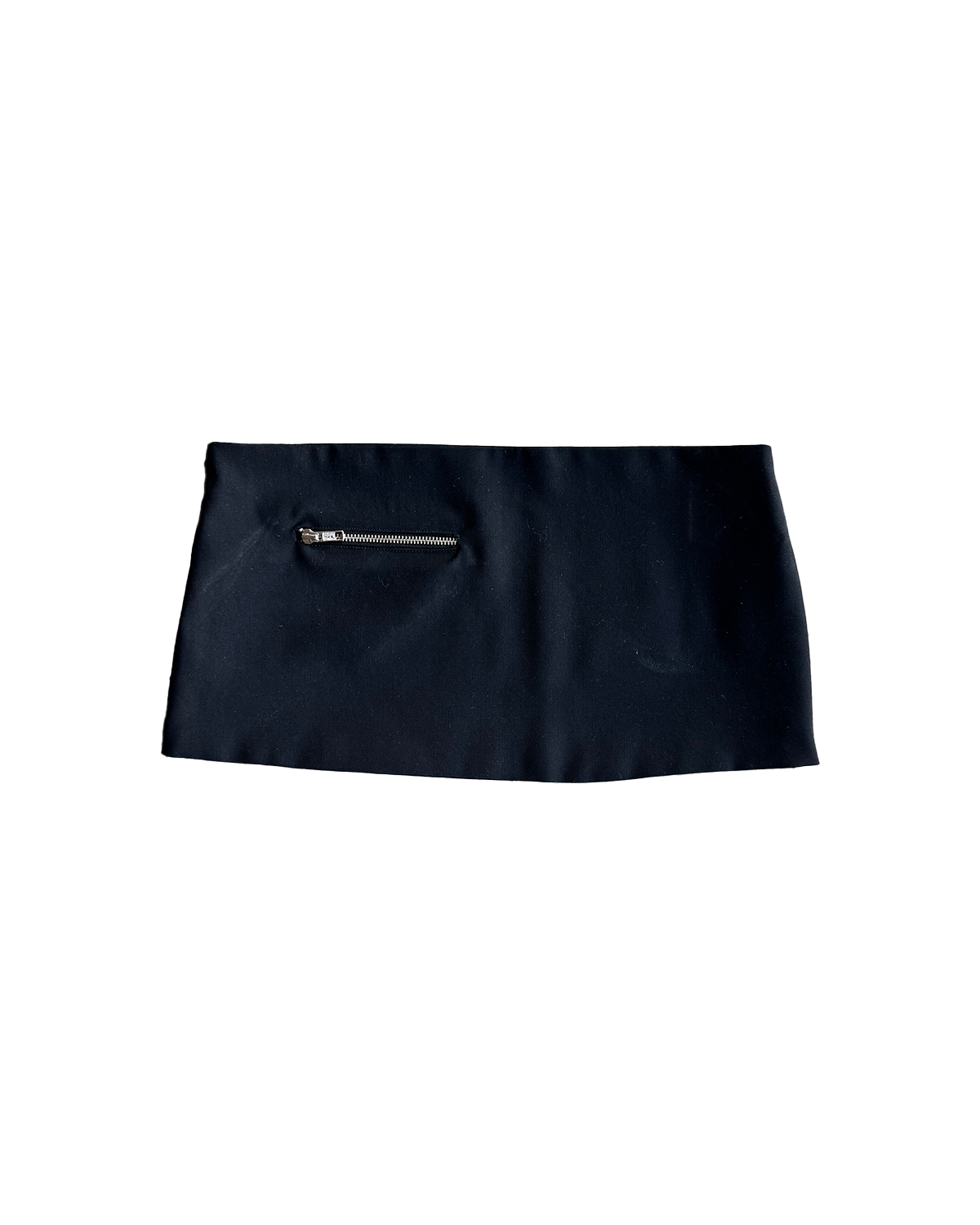 ZIPPER MINI SKIRT