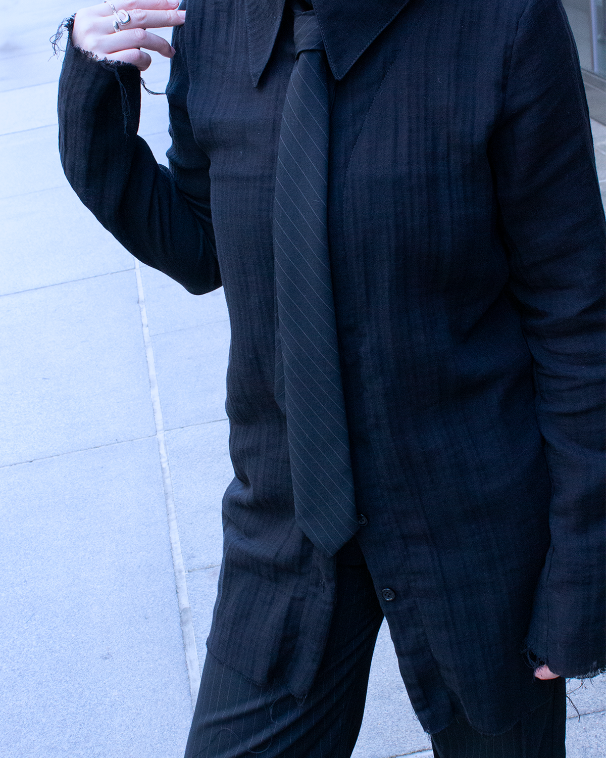 Pinstrip Tie