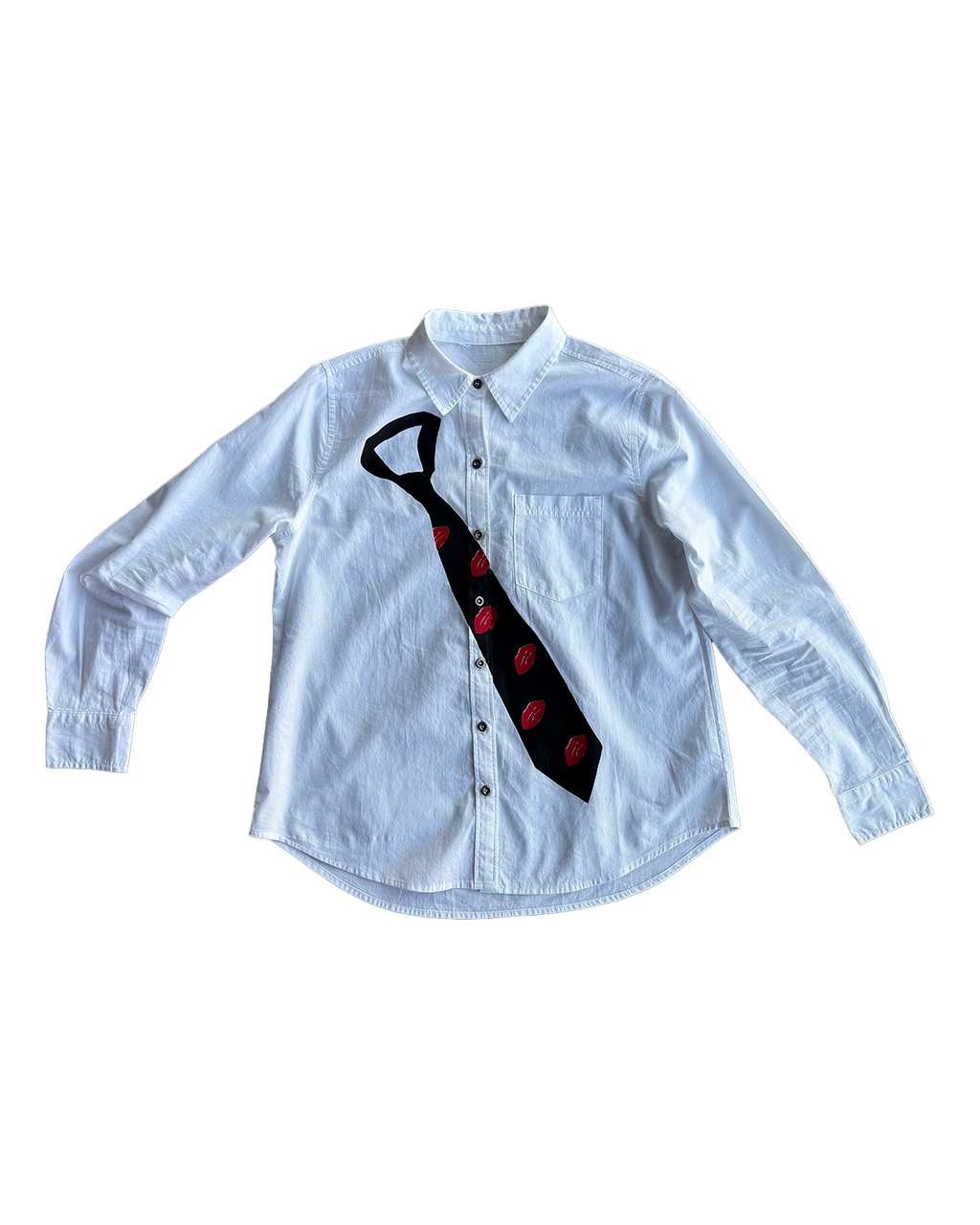 TIE BUTTON UP