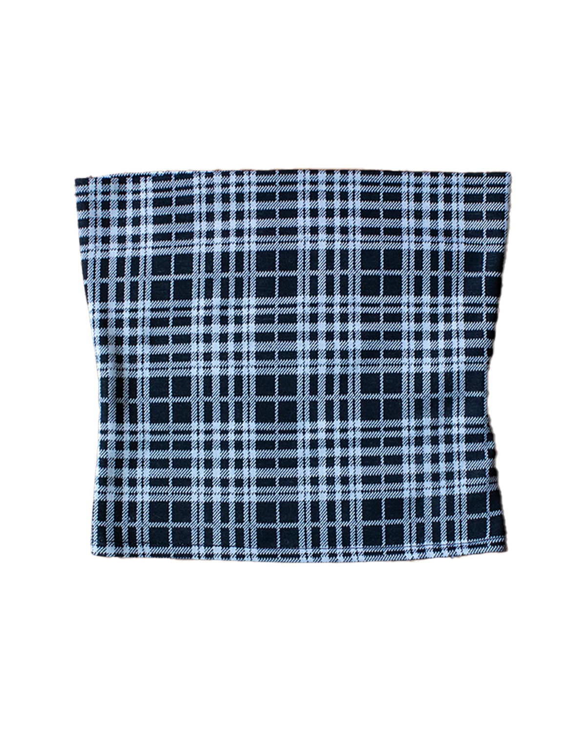 Plaid Tube Top