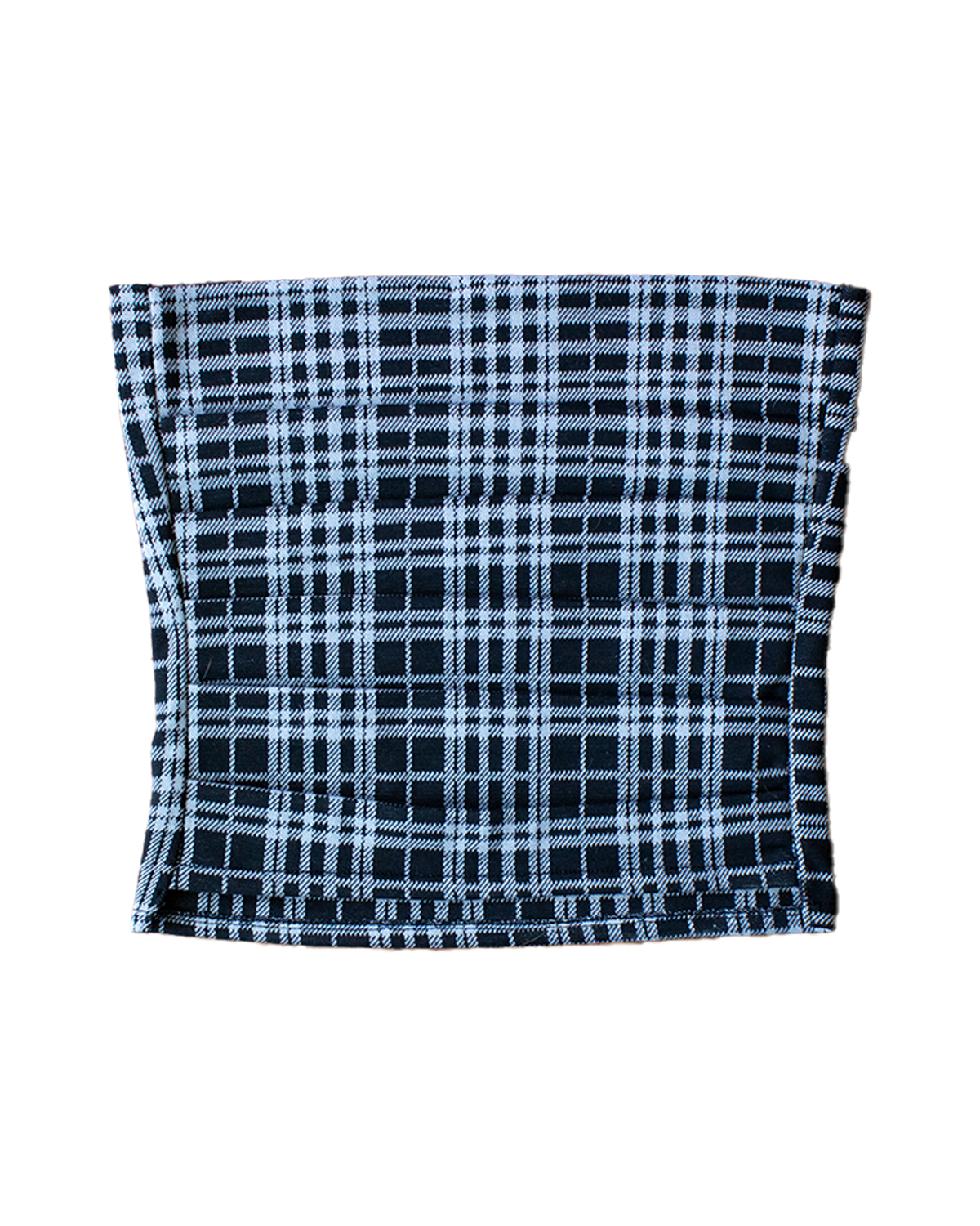 Plaid Tube Top